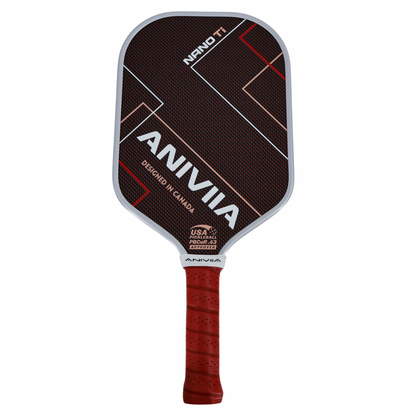 ANIVIIA 球拍｜Nano Ti 紅色 7.9oz (2026 全新 珍珠邊框升級版)