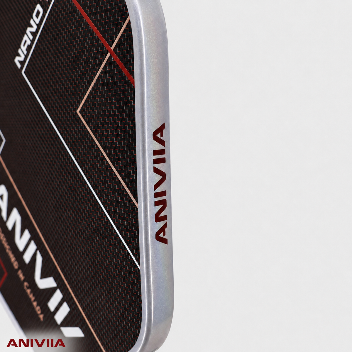 ANIVIIA 球拍｜Nano Ti 紅色 7.9oz (2026 全新 珍珠邊框升級版)