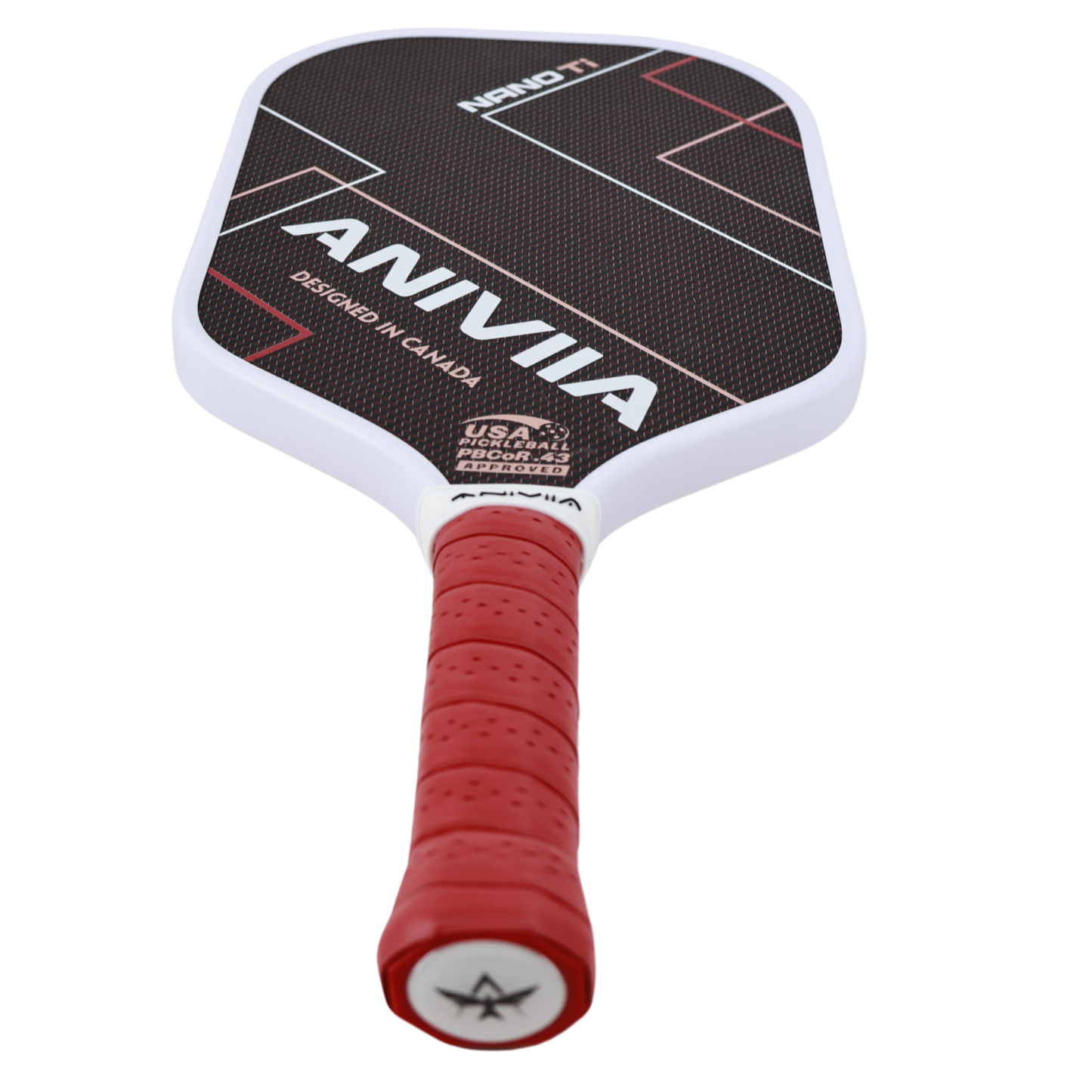 【預購 預計2026年6月底到貨】ANIVIIA 球拍｜Nano Ti 紅色 7.9oz (2026 全新 T700S+MPP內芯)