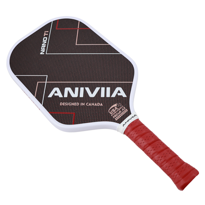【預購 預計2026年6月底到貨】ANIVIIA 球拍｜Nano Ti 紅色 7.9oz (2026 全新 T700S+MPP內芯)