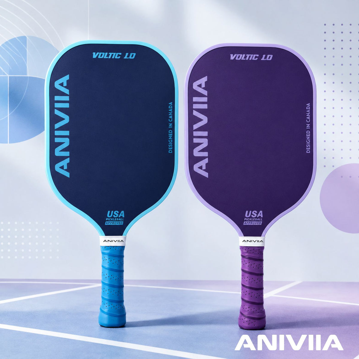 Aniviia 球拍｜Voltic 1.0（醉紫傾藍 奪目登場）